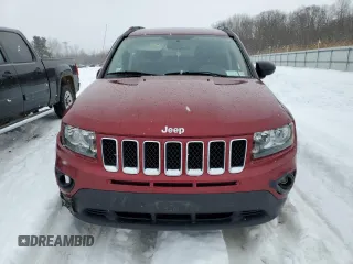 2017 Jeep Compass 75th Anniversary Edition with VIN 1C4NJDBB7HD104465, listed as a Copart auction lot 47433735 with 97,375 mi miles and Salvage Title. Bid and sale history available at carsss.com. Image 5.