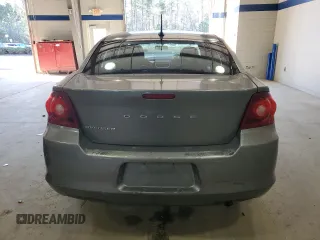 2013 Dodge Avenger SE with VIN 1C3CDZAB4DN563703, listed as a Copart auction lot 50316095 with 164,684 mi miles and Salvage Title. Bid and sale history available at carsss.com. Image 6.
