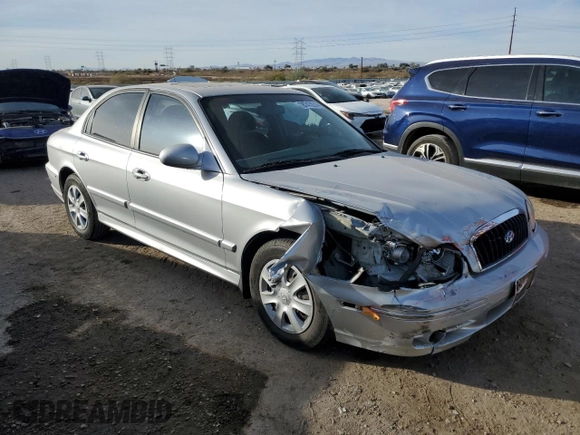 2004 Hyundai Sonata with VIN KMHWF25SX4A981335, listed as a Copart auction lot 87472214 with 103,910 mi miles and Salvage Title. Bid and sale history available at carsss.com. Image 4.