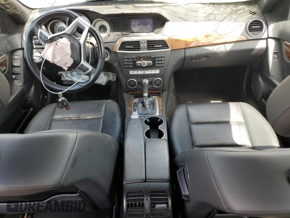 2013 Mercedes-Benz C 300 Sport with VIN WDDGF8AB9DA785362, listed as a Copart auction lot 54761865 with 202,301 mi miles and Salvage Title. Bid and sale history available at DreamBid. Image 8.
