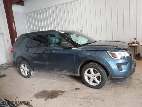 2018 Ford Explorer with VIN 1FM5K8BH1JGC35349, listed as a IAAI auction lot 41594331 with 75,586 mi miles. Bid and sale history available at carsss.com. Image 13.