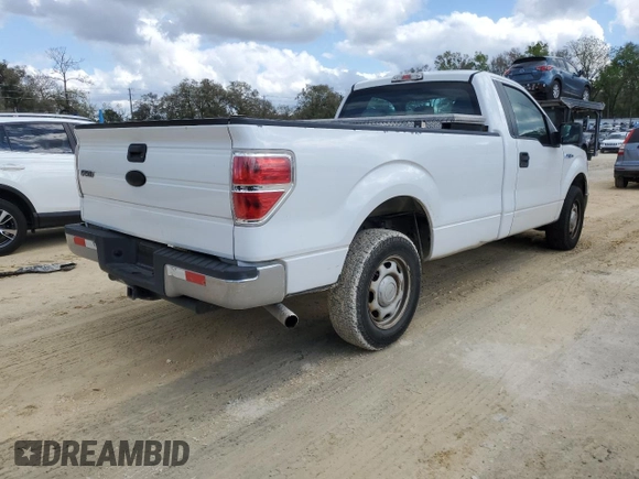 2011 Ford F-150 XL with VIN 1FTNF1CF7BKD60822, listed as a Copart auction lot 48488755 with Not Provided miles and Clean Title. Bid and sale history available at carsss.com. Image 3.