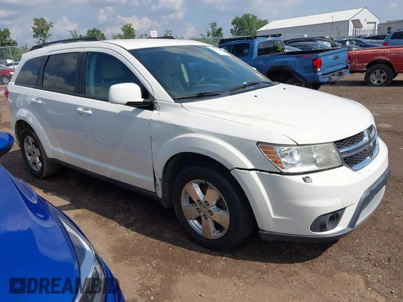 2012 Dodge Journey SXT with VIN 3C4PDCBG3CT387763, listed as a IAAI auction lot 42720016 with 190,692 mi miles and . Bid and sale history available at DreamBid. Image 1.