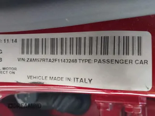 2015 Maserati Ghibli S Q4 z VIN ZAM57RTA2F1143248, wystawiony jako IAAI lot #42214379 z przebiegiem 70 093 mil mil oraz . Historia ofert i sprzedaży dostępna na DreamBid. Obrazek 9.
