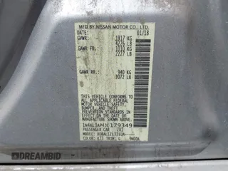2018 Nissan Altima 2.5 S with VIN 1N4AL3AP4JC179349, listed as a IAAI auction lot 42011757 with 1 mi miles. Bid and sale history available at carsss.com. Image 9.