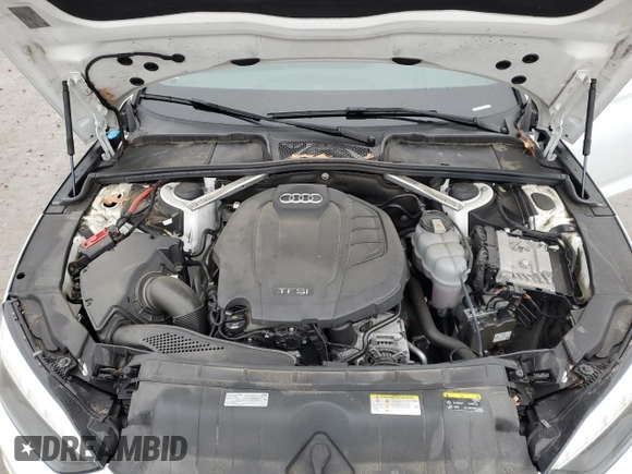 2020 Audi A5 Sportback Premium Plus with VIN WAUCNCF54LA001487, listed as a Copart auction lot 39459044 with 64,816 mi miles. Bid and sale history available at carsss.com. Image 11.