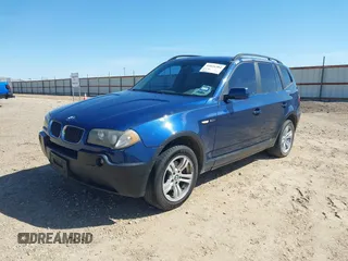 2004 BMW X3 3.0i with VIN WBXPA93494WA61936, listed as a IAAI auction lot 41831384 with 195,077 mi miles. Bid and sale history available at carsss.com. Image 6.