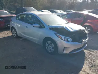 2018 Kia Forte LX with VIN 3KPFK4A78JE234645, listed as a IAAI auction lot 41674085 with 192,559 mi miles. Bid and sale history available at carsss.com. Image 1.