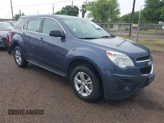 2013 Chevrolet Equinox LS with VIN 2GNALBEK7D6362705, listed as a IAAI auction lot 41892967 with 97,822 mi miles. Bid and sale history available at carsss.com. Image 1.