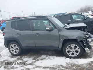 2020 Jeep Renegade Limited with VIN ZACNJBD11LPL74100, listed as a IAAI auction lot 41140117 with 45,067 mi miles and . Bid and sale history available at DreamBid. Image 13.