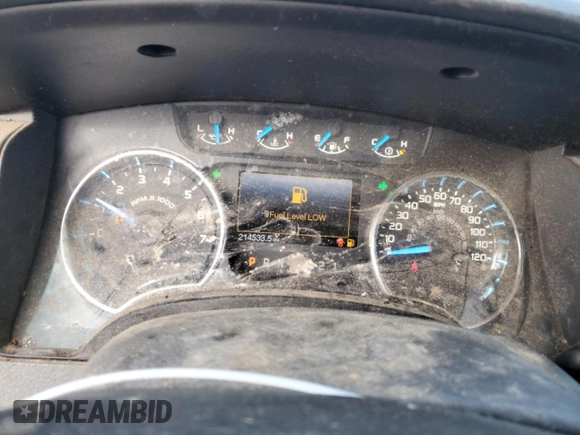 2013 Ford F-150 XL with VIN 1FTFX1EF5DFB28942, listed as a Copart auction lot 46464675 with 214,533 mi miles and Non Repairable. Bid and sale history available at carsss.com. Image 9.