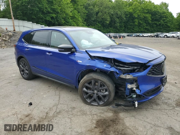 2022 Acura MDX w/A-Spec Package с VIN 5J8YE1H0XNL035554, выставлен на аукционе Copart как лот 58656245 с пробегом 86 111 миль миль и Списание • Salvage title. История ставок и продаж доступна на DreamBid. Изображение 4.