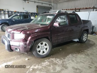 2007 Honda Ridgeline RTL w/Leather with VIN 2HJYK16597H536338, listed as a Copart auction lot 45746785 with 298,084 mi miles and Salvage Title. Bid and sale history available at carsss.com. Image 1.