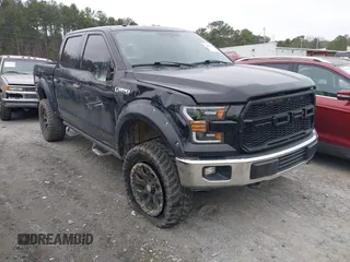 2017 Ford F-150 XL with VIN 1FTEW1EF8HFC36816, listed as a IAAI auction lot 41481007 with 100,828 mi miles. Bid and sale history available at carsss.com. Image 1.
