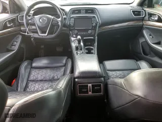2016 Nissan Maxima 3.5 Platinum with VIN 1N4AA6AP0GC408173, listed as a Copart auction lot 84748794 with 125,022 mi miles and Salvage Title. Bid and sale history available at carsss.com. Image 8.
