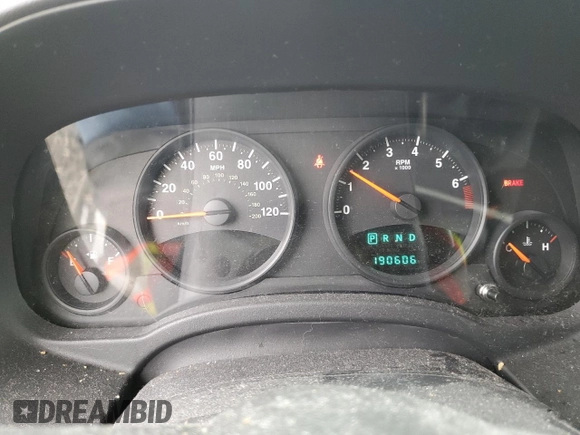 2012 Jeep Patriot Sport with VIN 1C4NJPBA5CD511847, listed as a Copart auction lot 49888585 with 190,606 mi miles and Clean Title. Bid and sale history available at DreamBid. Image 9.