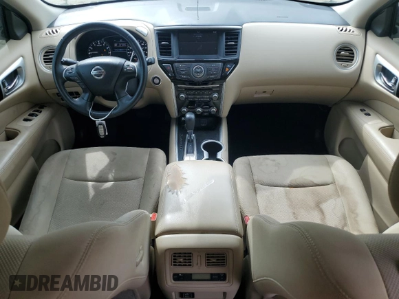 2018 Nissan Pathfinder S with VIN 5N1DR2MN2JC650968, listed as a Copart auction lot 51741025 with 120,319 mi miles and Salvage title. Bid and sale history available at DreamBid. Image 8.