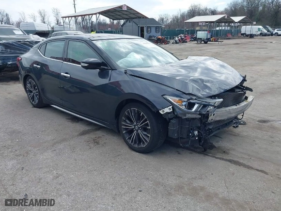 2017 Nissan Maxima SR with VIN 1N4AA6AP3HC407147, listed as a IAAI auction lot 41846735 with 127,411 mi miles. Bid and sale history available at carsss.com. Image 1.