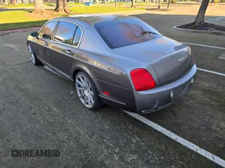 2006 Bentley Flying Spur with VIN SCBBR53W66C034319, listed as a Copart auction lot 87561075 with 85,166 mi miles and Salvage title. Bid and sale history available at DreamBid. Image 3.