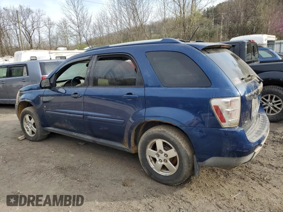 2008 Chevrolet Equinox LT z VIN 2CNDL43F986315183, wystawiony jako Copart lot #51509005 z przebiegiem Nie podano mil oraz Szkoda całkowita • Salvage title. Historia ofert i sprzedaży dostępna na DreamBid. Obrazek 2.