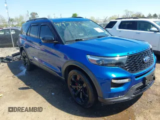 2020 Ford Explorer ST with VIN 1FM5K8GC1LGA05004, listed as a IAAI auction lot 41977171 with 120,530 mi miles and . Bid and sale history available at DreamBid. Image 1.