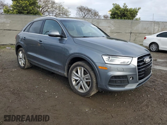 2016 Audi Q3 Premium Plus with VIN WA1EFCFS6GR012247, listed as a Copart auction lot 51209635 with 132,507 mi miles and Salvage Title. Bid and sale history available at carsss.com. Image 4.