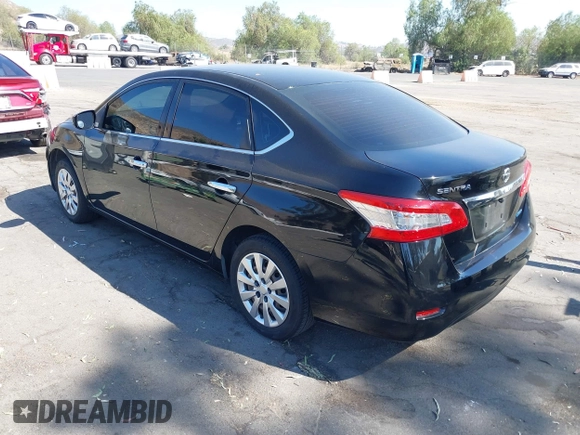 2014 Nissan Sentra SV with VIN 3N1AB7AP4EY248156, listed as a IAAI auction lot 42733609 with 166,649 mi miles and . Bid and sale history available at DreamBid. Image 3.