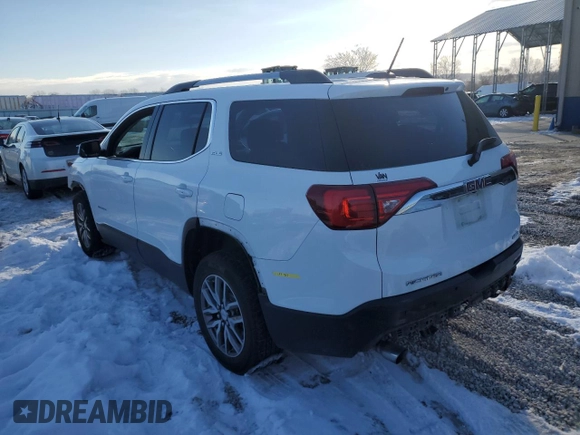 2019 GMC Acadia SLE with VIN 1GKKNSLS7KZ252432, listed as a Copart auction lot 41603915 with 76,115 mi miles and Salvage Title. Bid and sale history available at DreamBid. Image 2.