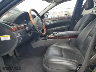 2008 Mercedes-Benz S-Class 5.5L V8 with VIN WDDNG86X58A218807, listed as a Copart auction lot 70615064 with 210,563 mi miles and Salvage Title. Bid and sale history available at carsss.com. Image 7.