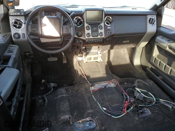 2016 Ford F-250 Lariat with VIN 1FT7W2BTXGEC95881, listed as a Copart auction lot 51760465 with 135,525 mi miles and Salvage title. Bid and sale history available at DreamBid. Image 8.