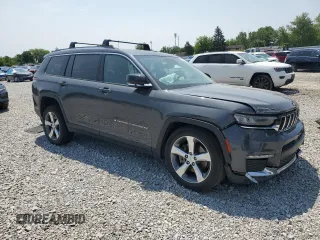 2021 Jeep Grand Cherokee Limited with VIN 1C4RJKBG8M8142288, listed as a Copart auction lot 58485895 with 39,137 mi miles and Salvage title. Bid and sale history available at DreamBid. Image 4.