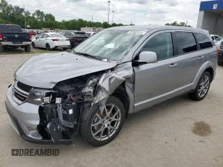 2016 Dodge Journey R/T with VIN 3C4PDCEG5GT207653, listed as a Copart auction lot 61902815 with 37,387 mi miles and Salvage title. Bid and sale history available at DreamBid. Image 1.