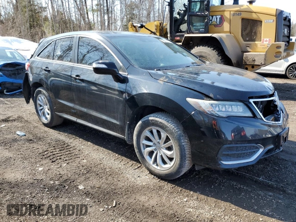 2016 Acura RDX with VIN 5J8TB4H30GL802409, listed as a Copart auction lot 45272195 with 190,486 mi miles and Salvage Title. Bid and sale history available at carsss.com. Image 4.