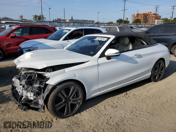 2021 Mercedes-Benz C 300 with VIN W1KWK8DBXMG066654, listed as a Copart auction lot 65975254 with Not Provided miles and Salvage Title. Bid and sale history available at DreamBid. Image 1.