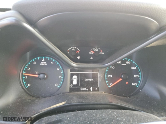 2020 Chevrolet Colorado 2WD Work Truck with VIN 1GCHSBEA2L1237906, listed as a Copart auction lot 80950404 with 36,630 mi miles and Salvage Title. Bid and sale history available at carsss.com. Image 9.