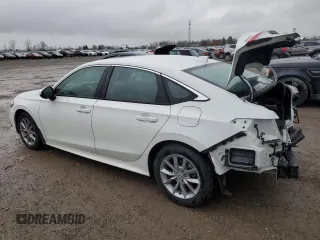 2024 Honda Civic Sedan EX with VIN 2HGFE2F36RH101899, listed as a Copart auction lot 81239964 with 25,341 mi miles and Salvage Title. Bid and sale history available at carsss.com. Image 2.