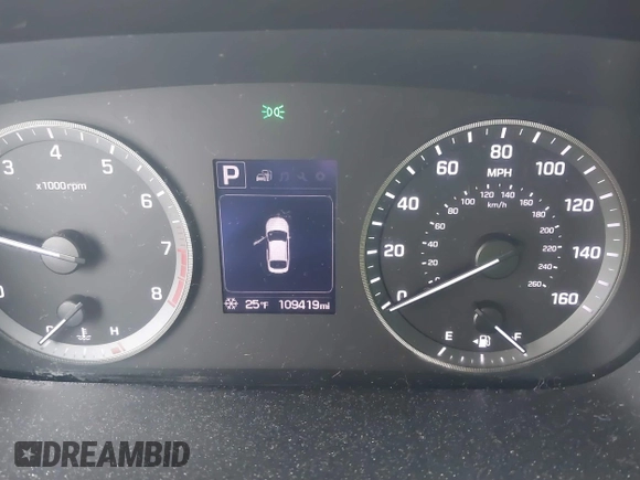 2017 Hyundai Sonata 2.4L with VIN 5NPE24AF9HH577098, listed as a IAAI auction lot 41536011 with 109,419 mi miles and . Bid and sale history available at DreamBid. Image 15.