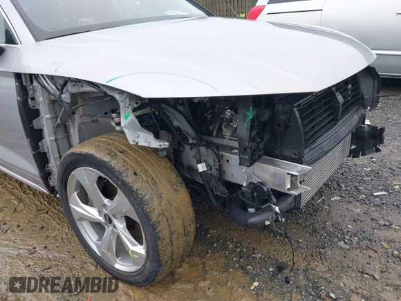 2022 Audi Q5 S line Premium Plus with VIN WA1EAAFY7N2002131, listed as a IAAI auction lot 42496307 with 25,840 mi miles and . Bid and sale history available at DreamBid. Image 6.