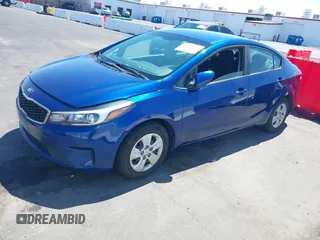 2017 Kia Forte LX with VIN 3KPFK4A77HE137768, listed as a IAAI auction lot 42019109 with 88,324 mi miles. Bid and sale history available at carsss.com. Image 2.