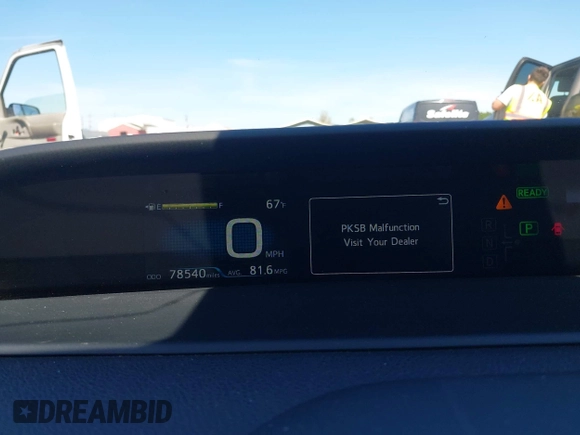 2020 Toyota Prius LE z VIN JTDKARFP2L3134798, wystawiony jako IAAI lot #42191289 z przebiegiem 78 540 mil mil oraz . Historia ofert i sprzedaży dostępna na DreamBid. Obrazek 7.