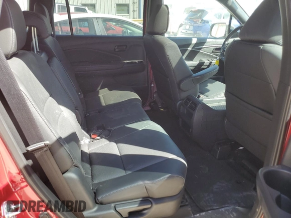 2023 Honda Passport EX-L with VIN 5FNYF8H57PB007264, listed as a Copart auction lot 48942955 with 18,013 mi miles and Salvage Title. Bid and sale history available at DreamBid. Image 11.