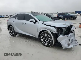 2023 Lexus RX 350 with VIN 2T2BAMBA9PC021623, listed as a Copart auction lot 42359105 with 7,763 mi miles and Non Repairable. Bid and sale history available at DreamBid. Image 4.