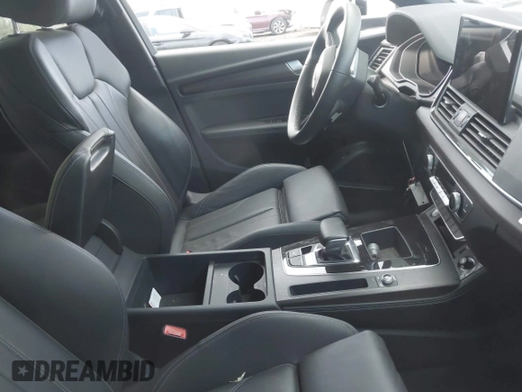 2023 Audi Q5 Sportback S line Premium Plus with VIN WA15AAFY9P2015093, listed as a IAAI auction lot 42024672 with 14,680 mi miles and . Bid and sale history available at DreamBid. Image 5.