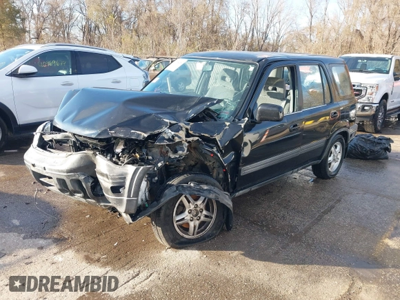 1998 Honda CR-V EX with VIN JHLRD1864WC090547, listed as a IAAI auction lot 40978428 with 315,650 mi miles. Bid and sale history available at carsss.com. Image 2.
