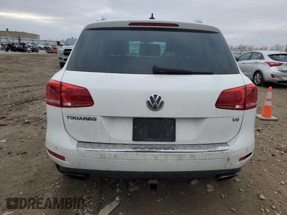 2012 Volkswagen Touareg Exec with VIN WVGEF9BP5CD007456, listed as a Copart auction lot 85225874 with Not Provided miles and Non Repairable. Bid and sale history available at DreamBid. Image 6.