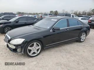 2010 Mercedes-Benz S-Class S 550 with VIN WDDNG7BB2AA341913, listed as a Copart auction lot 48166445 with 99,475 mi miles and Salvage Title. Bid and sale history available at carsss.com. Image 1.