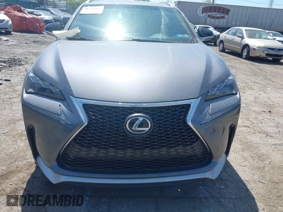2015 Lexus NX 200t with VIN JTJBARBZ8F2013577, listed as a IAAI auction lot 42108496 with 99,847 mi miles. Bid and sale history available at carsss.com. Image 12.