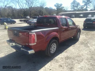 2020 Nissan Frontier SV with VIN 1N6ED0EA6LN708494, listed as a IAAI auction lot 41672851 with 74,782 mi miles. Bid and sale history available at carsss.com. Image 4.