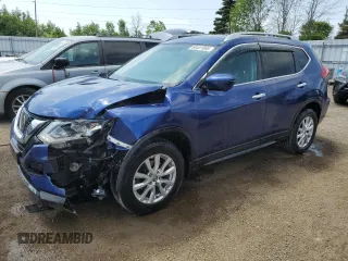 2017 Nissan Rogue SV with VIN 5N1AT2MV7HC844426, listed as a Copart auction lot 60451065 with 84,638 mi miles and Clean title. Bid and sale history available at DreamBid. Image 1.