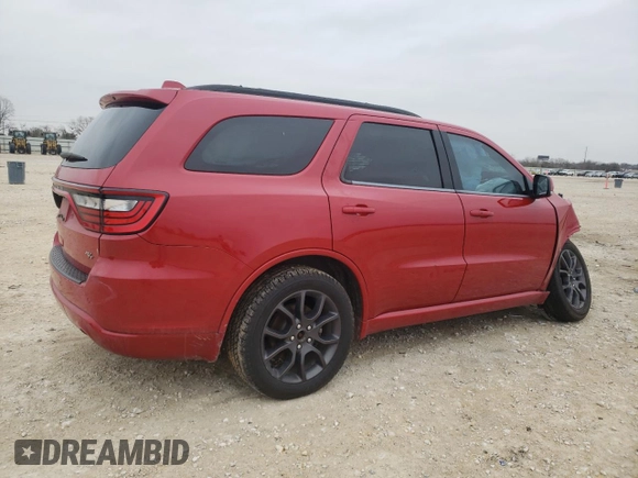 2017 Dodge Durango R/T with VIN 1C4SDHCT4HC906695, listed as a Copart auction lot 42780645 with 72,598 mi miles and Salvage Title. Bid and sale history available at carsss.com. Image 3.